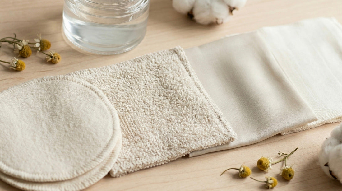 Peau réactive : quel tissu choisir pour son coton démaquillant lavable ?