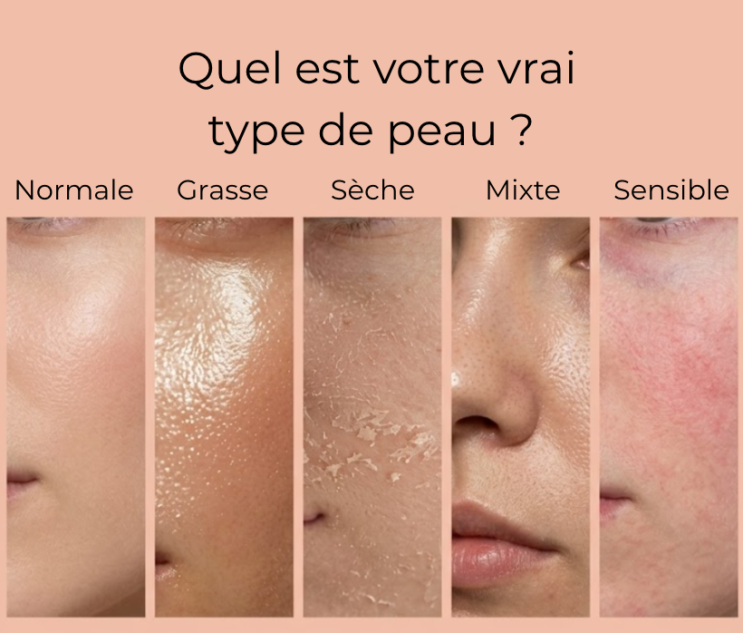 Comment connaître son type de peau ? (Le mythe des cases)